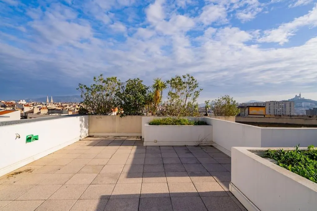 Apartman Le Rooftop Saint Charles Parking Prive Marseille Franciaország