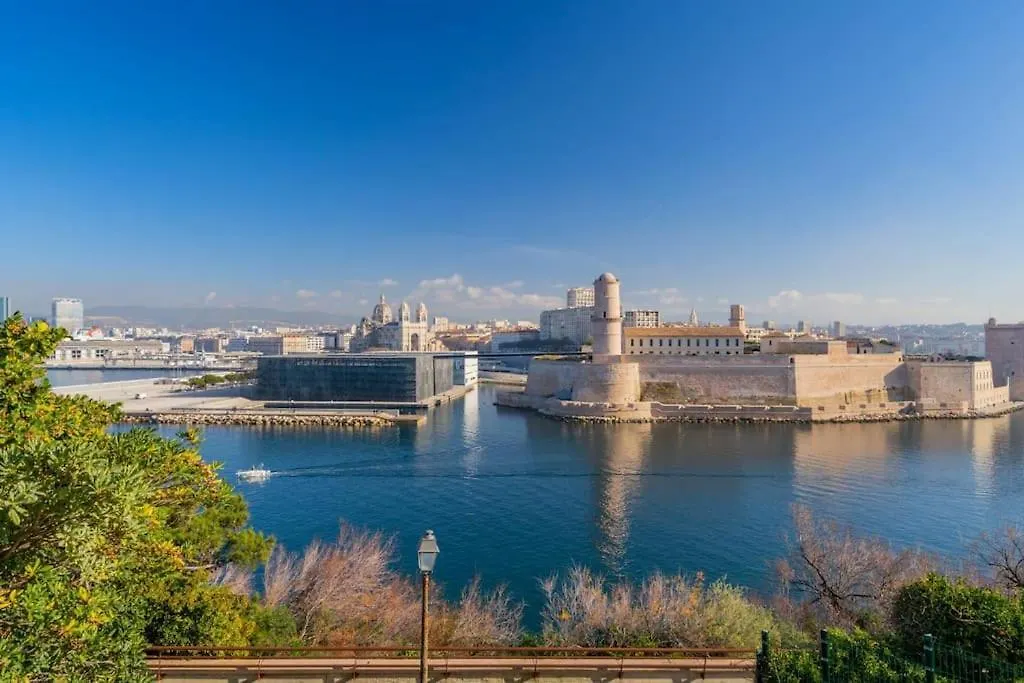 Apartman Le Rooftop Saint Charles Parking Prive Marseille Franciaország