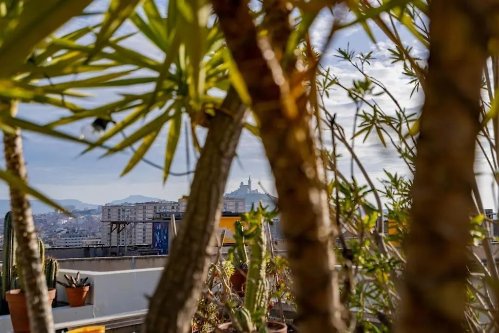 Le Rooftop Saint Charles Parking Prive Marseille Apartman